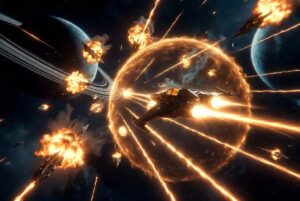 Blast Off to Victory: Space Shooter MOD APP with Mega Menu, Unlimited Money & God Mode! 5